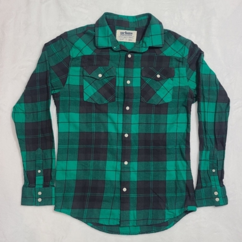 Plaid Button Up